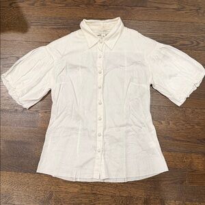 Banana Republic white cotton Shirt
